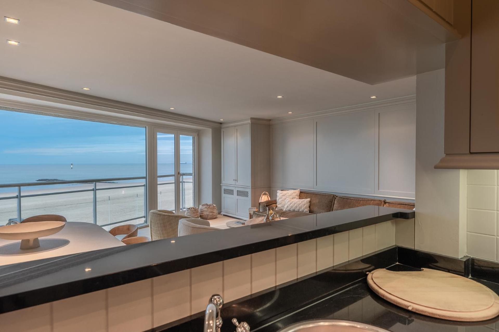 Appartementen 3 En-Of 4 Op De Zeedijk In Knokke Van Logie Marie كنوك هايست المظهر الخارجي الصورة