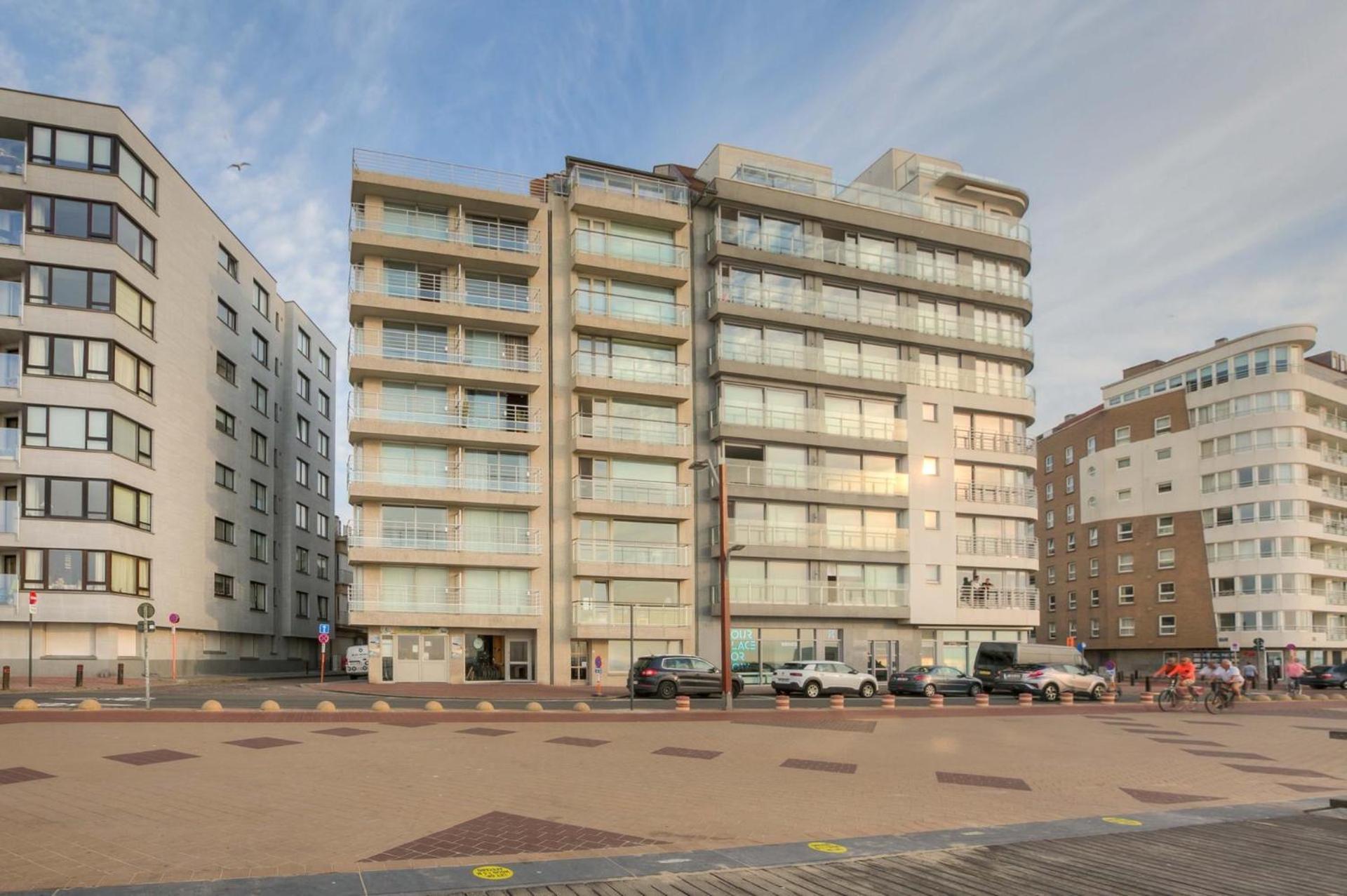 Appartementen Op De Zeedijk In Knokke Op De 3E En 4E Verdieping Van Logie Marie المظهر الخارجي الصورة